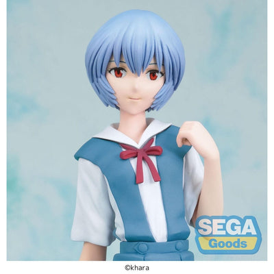 Rebuild of Evangelion High Premium PVC Statue Rei Uniform Ver. Evangelion: New Theatrical Edition 20cm - Scale Statue - Sega - Hobby Figures UK