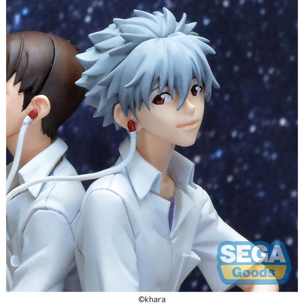Rebuild of Evangelion Luminasta PVC Statue Shinji & Kaworu Evangelion: New Theatrical Edition Kaworu Ver. 17cm - Scale Statue - Sega - Hobby Figures UK