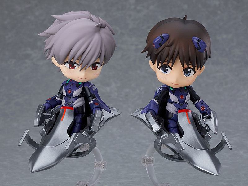 Rebuild of Evangelion Nendoroid Action Figure Kaworu Nagisa Plugsuit Ver. (re-run) 10cm - Mini Figures - Good Smile Company - Hobby Figures UK