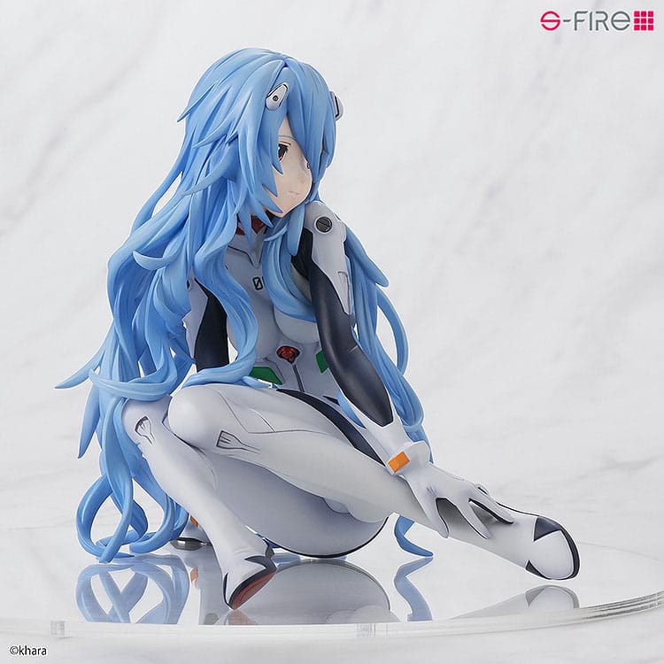 Rebuild of Evangelion PVC Statue 1/7 Rei Ayanami Long Hair Ver. 11cm - Scale Statue - Sega - Hobby Figures UK