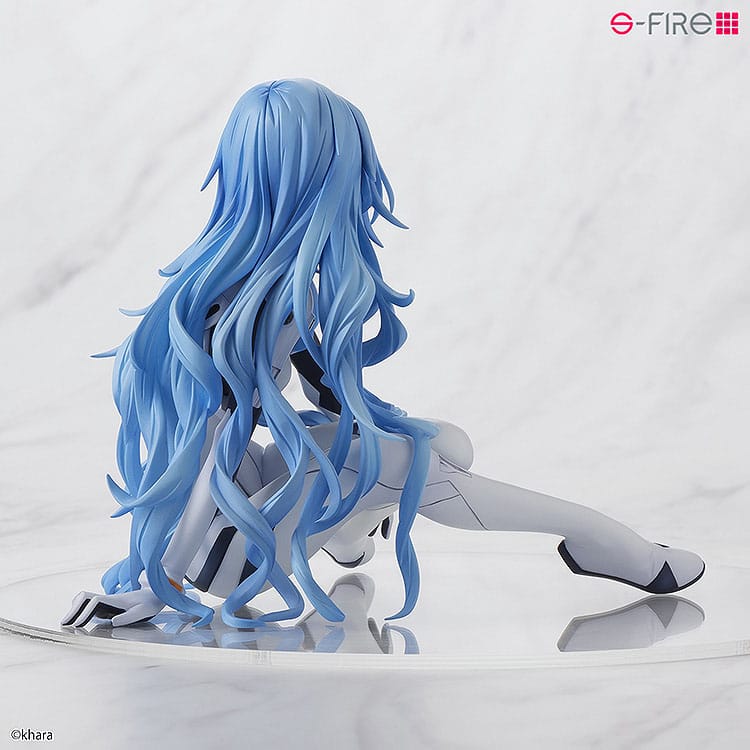 Rebuild of Evangelion PVC Statue 1/7 Rei Ayanami Long Hair Ver. 11cm - Scale Statue - Sega - Hobby Figures UK