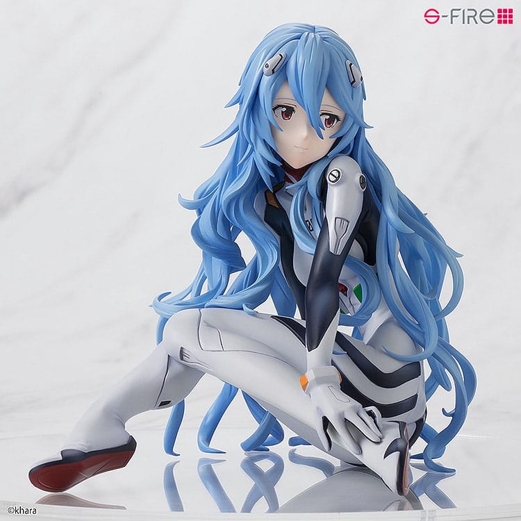 Rebuild of Evangelion PVC Statue 1/7 Rei Ayanami Long Hair Ver. 11cm - Scale Statue - Sega - Hobby Figures UK