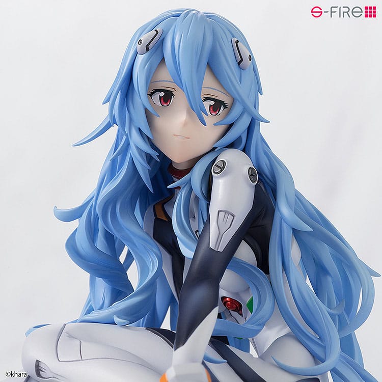 Rebuild of Evangelion PVC Statue 1/7 Rei Ayanami Long Hair Ver. 11cm - Scale Statue - Sega - Hobby Figures UK