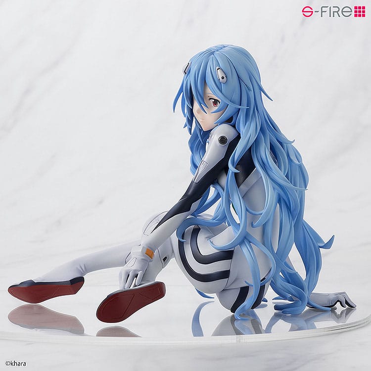 Rebuild of Evangelion PVC Statue 1/7 Rei Ayanami Long Hair Ver. 11cm - Scale Statue - Sega - Hobby Figures UK