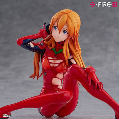 Rebuild of Evangelion S-Fire PVC Statue 1/7 Asuka Langley 12cm - Scale Statue - Sega - Hobby Figures UK
