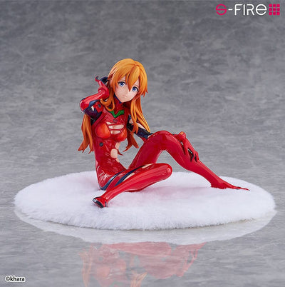 Rebuild of Evangelion S-Fire PVC Statue 1/7 Asuka Langley 12cm - Scale Statue - Sega - Hobby Figures UK