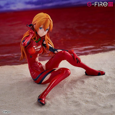 Rebuild of Evangelion S-Fire PVC Statue 1/7 Asuka Langley 12cm - Scale Statue - Sega - Hobby Figures UK