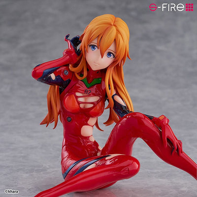 Rebuild of Evangelion S-Fire PVC Statue 1/7 Asuka Langley 12cm - Scale Statue - Sega - Hobby Figures UK