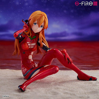Rebuild of Evangelion S-Fire PVC Statue 1/7 Asuka Langley 12cm - Scale Statue - Sega - Hobby Figures UK
