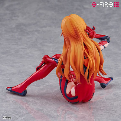 Rebuild of Evangelion S-Fire PVC Statue 1/7 Asuka Langley 12cm - Scale Statue - Sega - Hobby Figures UK