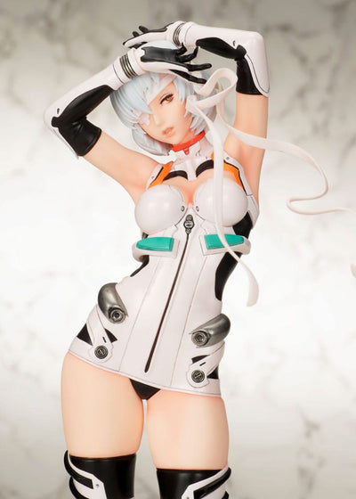 Rebuild of Evangelion Shunya Yamashita x Mitsumasa Yoshizawa PVC Statue Rei Ayanami Renewal Edition 25cm - Scale Statue - Flare - Hobby Figures UK