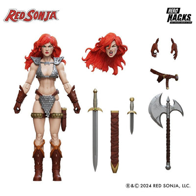 Red Sonja Hero H.A.C.K.S. Action Figure Red Sonja - Action Figures - Boss Fight Studio - Hobby Figures UK