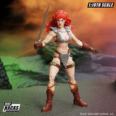 Red Sonja Hero H.A.C.K.S. Action Figure Red Sonja - Action Figures - Boss Fight Studio - Hobby Figures UK