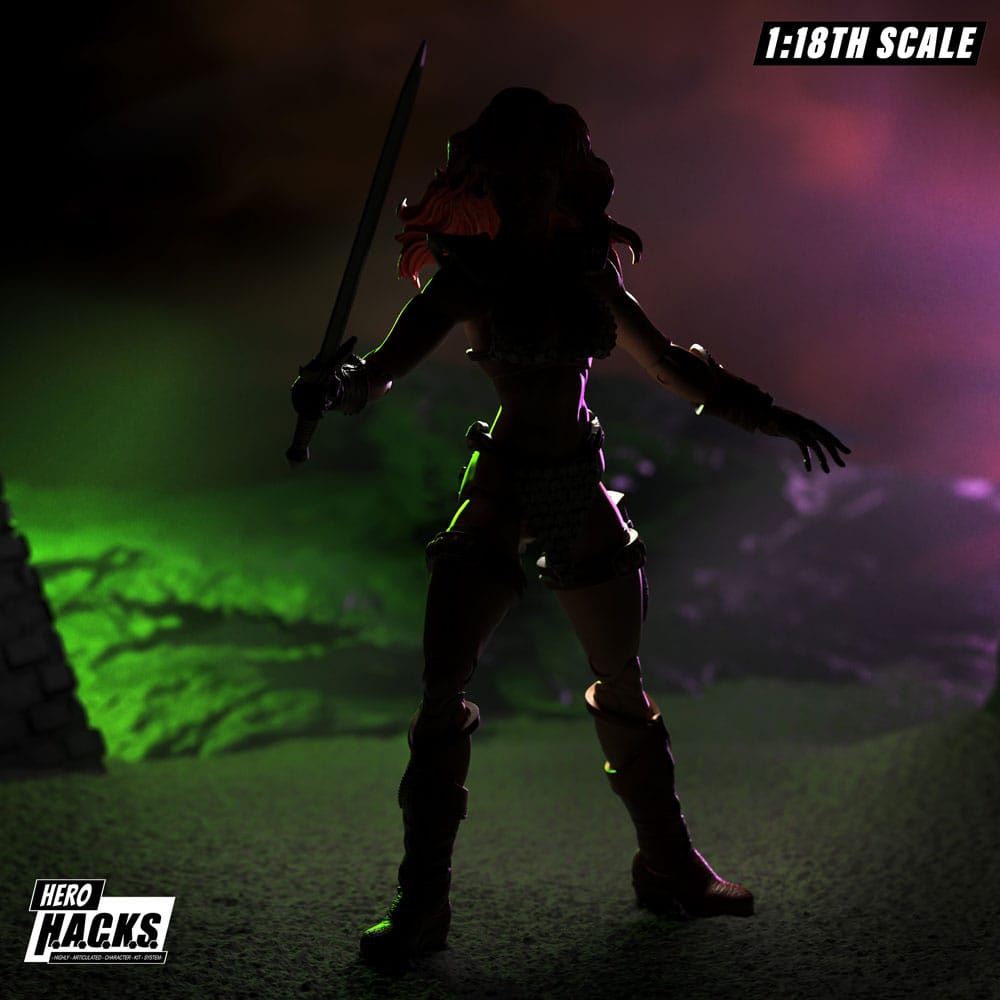 Red Sonja Hero H.A.C.K.S. Action Figure Red Sonja - Action Figures - Boss Fight Studio - Hobby Figures UK
