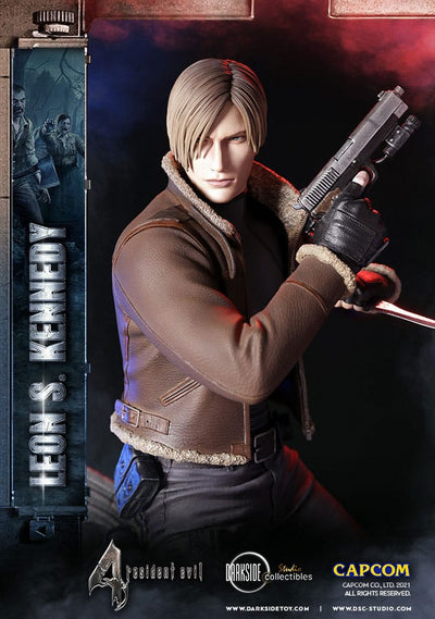 Resident Evil Premium Statue Leon Kennedy 50cm - Scale Statue - Darkside Collectibles Studio - Hobby Figures UK