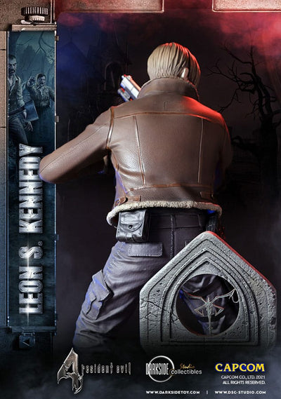 Resident Evil Premium Statue Leon Kennedy 50cm - Scale Statue - Darkside Collectibles Studio - Hobby Figures UK