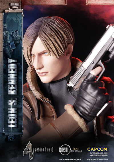 Resident Evil Premium Statue Leon Kennedy 50cm - Scale Statue - Darkside Collectibles Studio - Hobby Figures UK