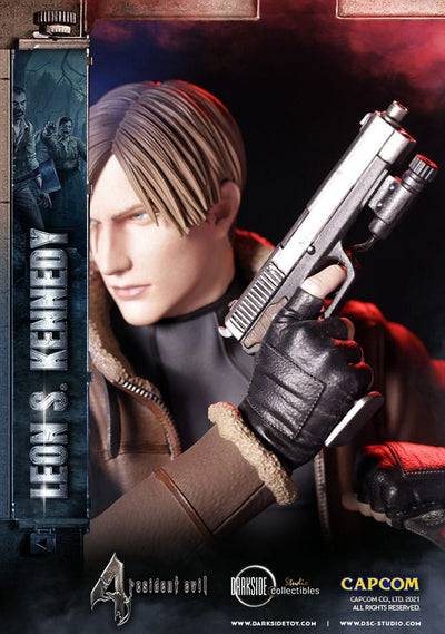 Resident Evil Premium Statue Leon Kennedy 50cm - Scale Statue - Darkside Collectibles Studio - Hobby Figures UK