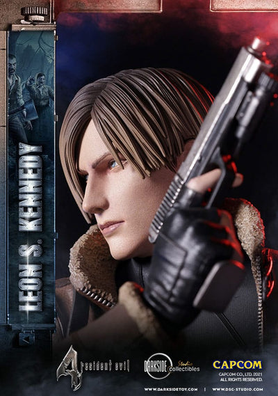 Resident Evil Premium Statue Leon Kennedy 50cm - Scale Statue - Darkside Collectibles Studio - Hobby Figures UK