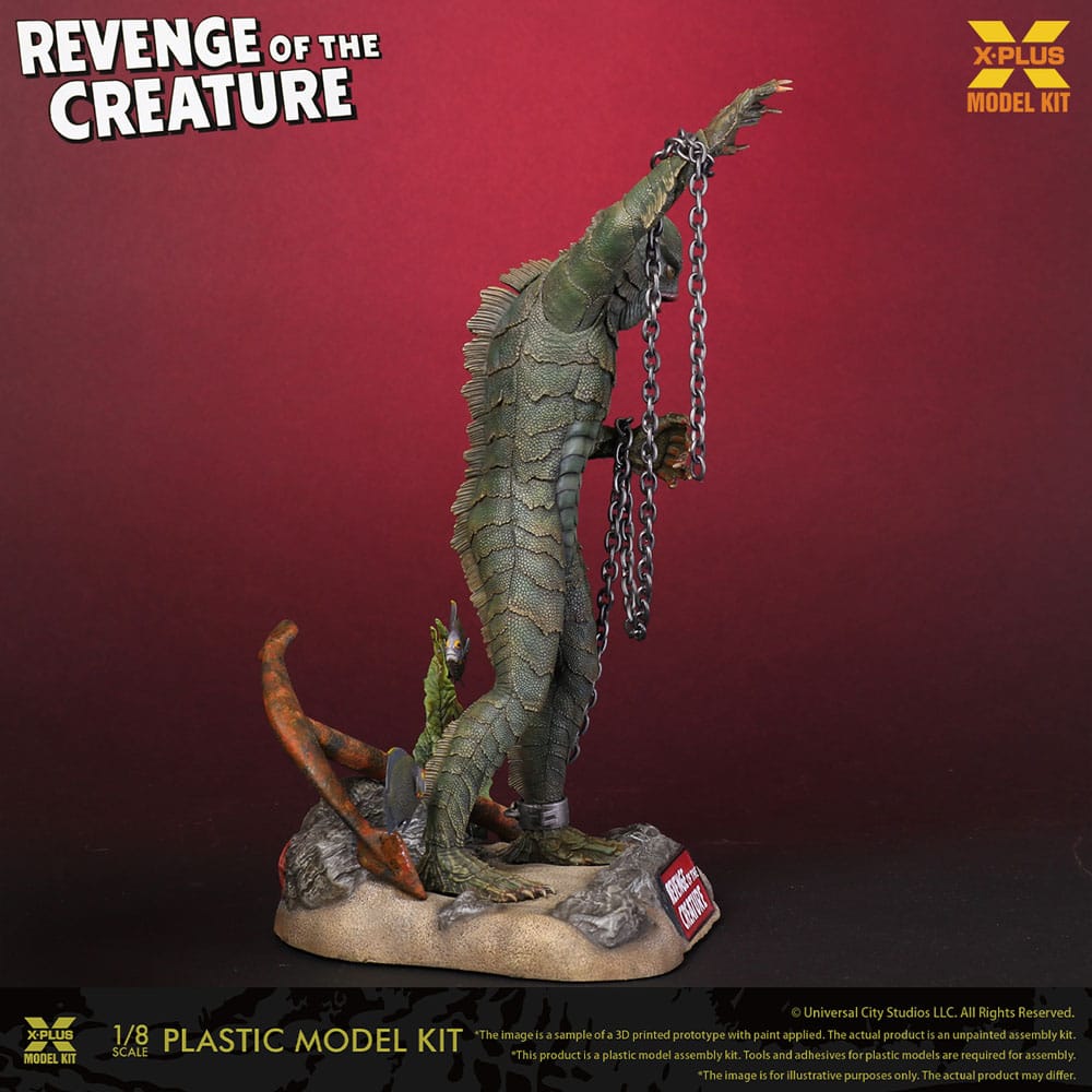 Junk Model Creature Revenge of the Creature Plastic Model Kit 1/8 Creature 28cm – Hobby Figures