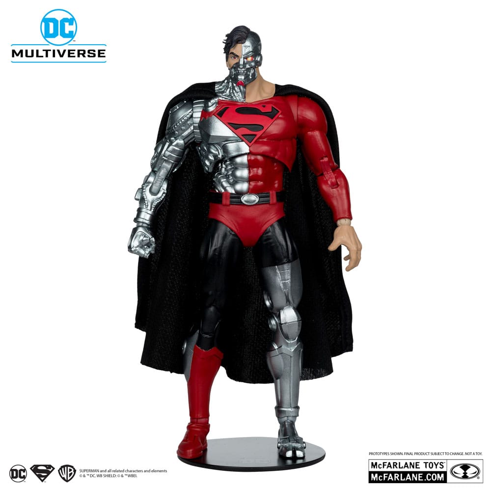 Revenge of the Green Lanterns DC Multiverse Action Figure Cyborg Superman (Gold Label) 18cm - Action Figures - McFarlane Toys - Hobby Figures UK