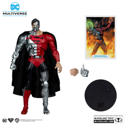 Revenge of the Green Lanterns DC Multiverse Action Figure Cyborg Superman (Gold Label) 18cm - Action Figures - McFarlane Toys - Hobby Figures UK