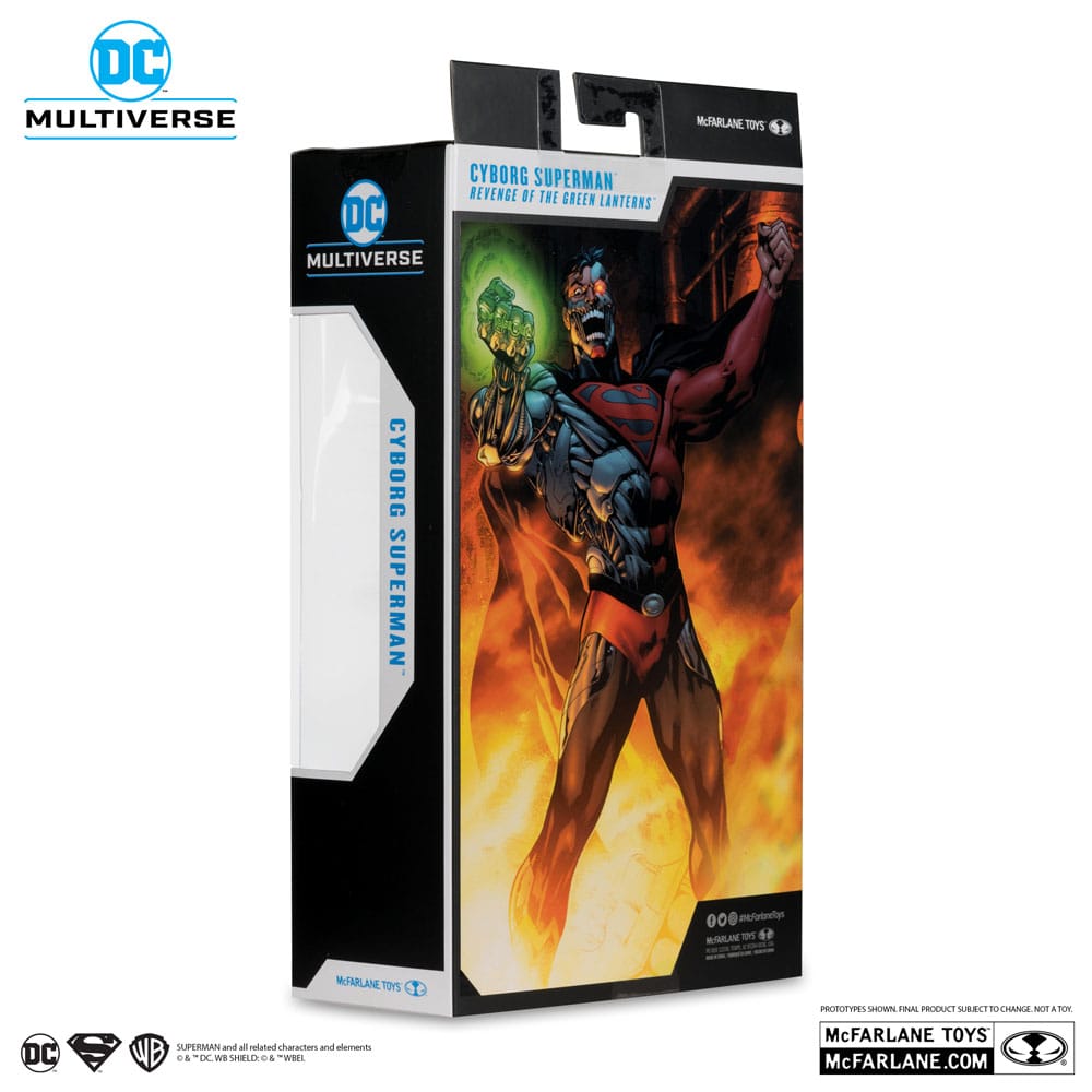 Revenge of the Green Lanterns DC Multiverse Action Figure Cyborg Superman (Gold Label) 18cm - Action Figures - McFarlane Toys - Hobby Figures UK