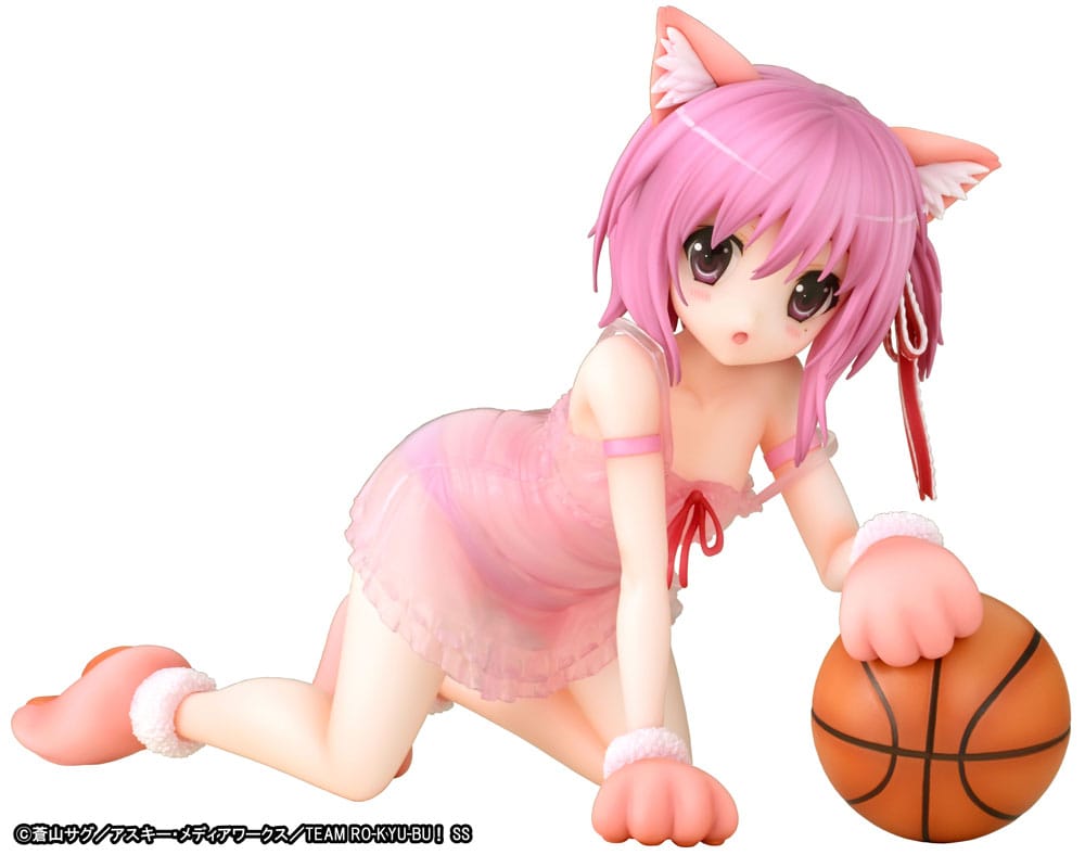 Ro-Kyu-Bu: Fast Break! PVC Statue 1/7 Tomoka Minato Kemomimi Lingerie Ver. 18cm - Scale Statue - Kaitendoh - Hobby Figures UK