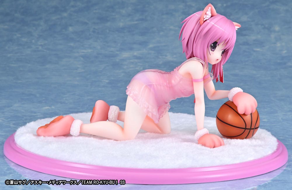 Ro-Kyu-Bu: Fast Break! PVC Statue 1/7 Tomoka Minato Kemomimi Lingerie Ver. 18cm - Scale Statue - Kaitendoh - Hobby Figures UK