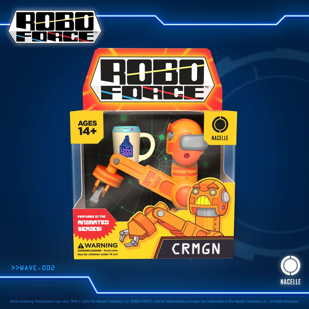 Robo Force Action Figure Wave 2 CRMGN 10cm - Action Figures - Nacelle Consumer Products - Hobby Figures UK