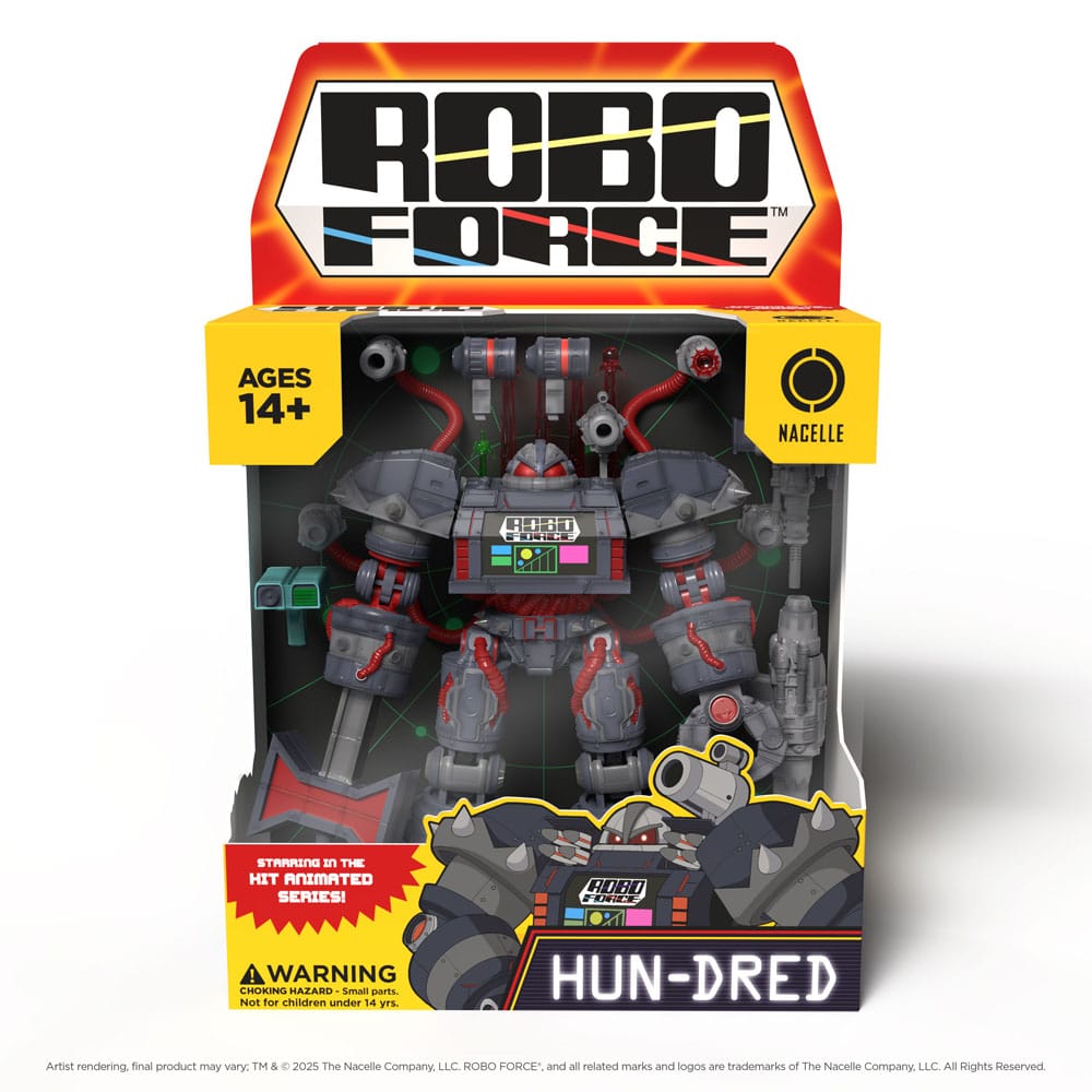 Robo Force Action Figure Wave 2 Hun-Dred 23cm - Action Figures - Nacelle Consumer Products - Hobby Figures UK