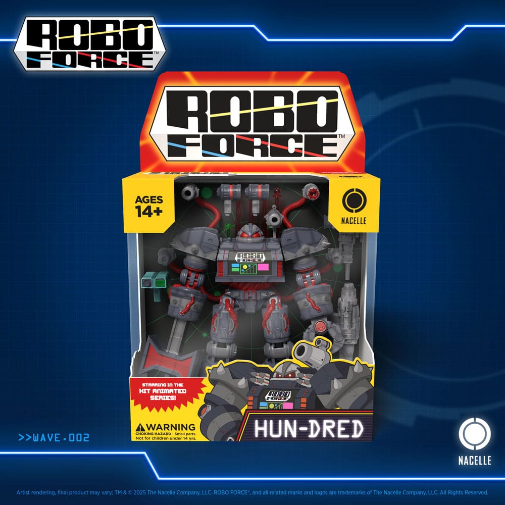 Robo Force Action Figure Wave 2 Hun-Dred 23cm - Action Figures - Nacelle Consumer Products - Hobby Figures UK