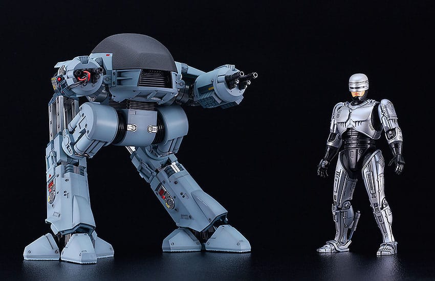 Robocop Moderoid Plastic Model Kit ED-209 20cm (re-run) - Model Kit - Good Smile Company - Hobby Figures UK