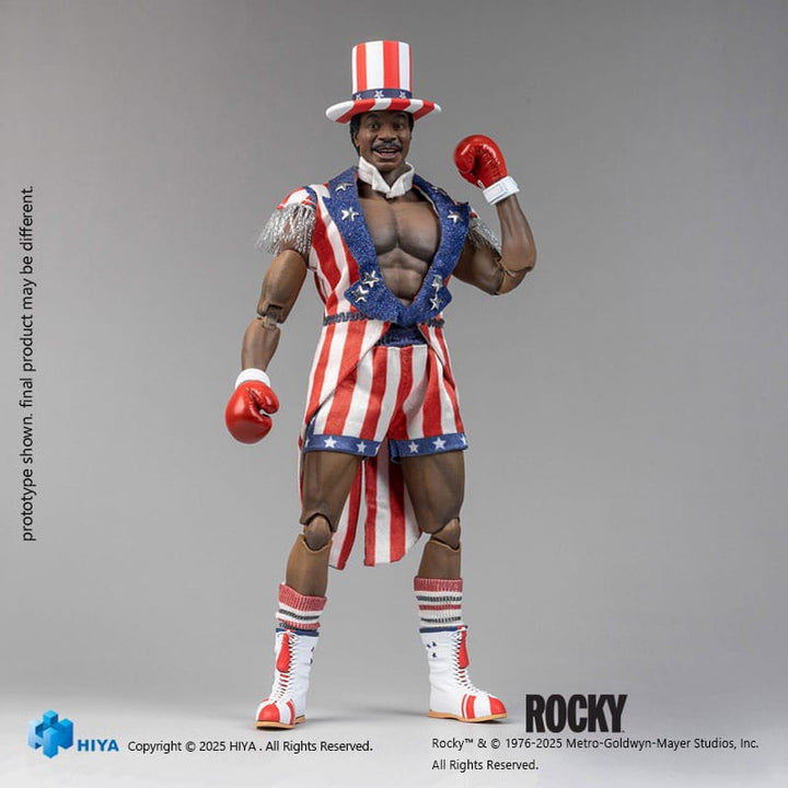 Rocky Exquisite Super Series Action Figure 1/12 Apollo 16cm