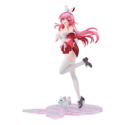 Rosuuri Original Character PVC Statue 1/7 White Rabbit Rosu Swimsuit Ver. DCTer 25cm - Scale Statue - DCTer - Hobby Figures UK