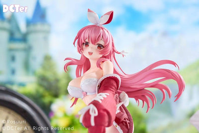 Rosuuri Original Character PVC Statue 1/7 White Rabbit Rosu Swimsuit Ver. DCTer 25cm - Scale Statue - DCTer - Hobby Figures UK