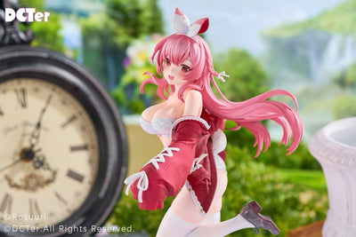 Rosuuri Original Character PVC Statue 1/7 White Rabbit Rosu Swimsuit Ver. DCTer 25cm - Scale Statue - DCTer - Hobby Figures UK