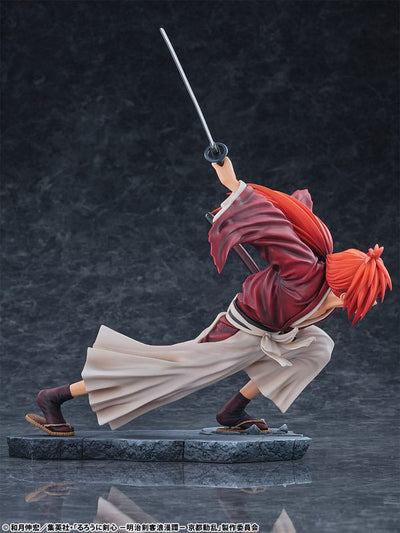 Rurouni Kenshin: Meiji Kenkaku Romantan Kyoto Douran PVC Statue 1/6 Kenshin Himura Amakakeruryuunohirameki Ver. 26cm - Scale Statue - Bellfine - Hobby Figures UK