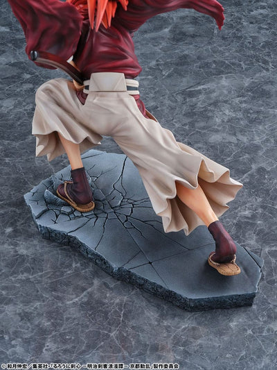 Rurouni Kenshin: Meiji Kenkaku Romantan Kyoto Douran PVC Statue 1/6 Kenshin Himura Amakakeruryuunohirameki Ver. 26cm - Scale Statue - Bellfine - Hobby Figures UK