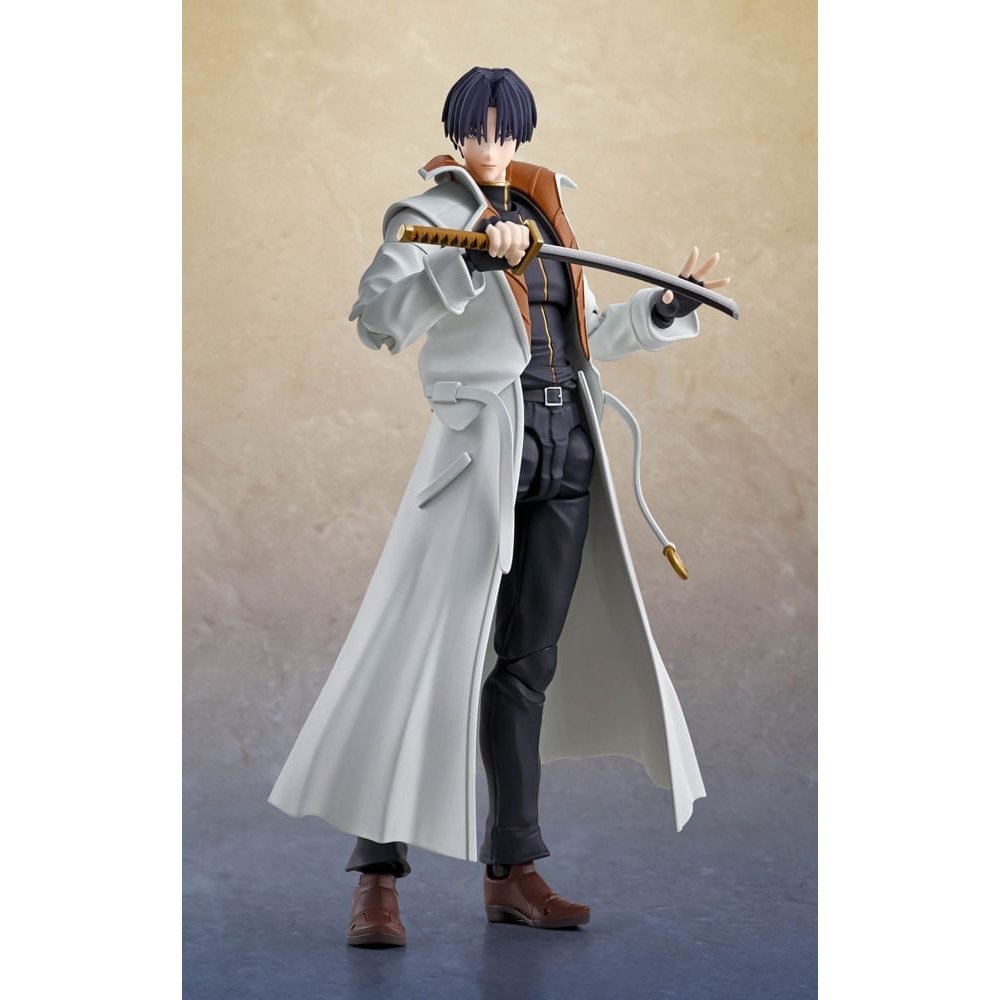 Rurouni Kenshin: Meiji Swordsman Romantic Story S.H. Figuarts Action Figure Aoshi Shinomori 17cm - Action Figures - Bandai Tamashii Nations - Hobby Figures UK