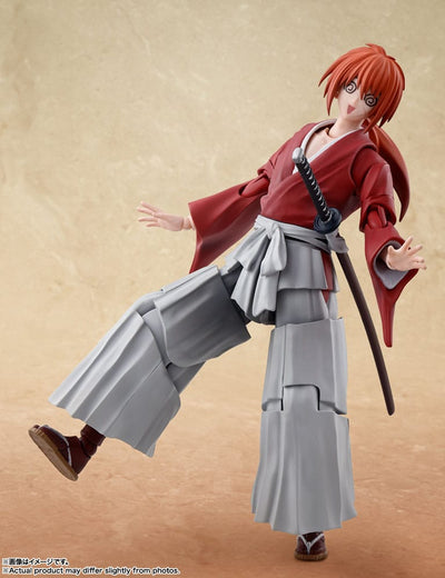 Rurouni Kenshin: Meiji Swordsman Romantic Story S.H. Figuarts Action Figure Kenshin Himura 13cm - Action Figures - Bandai Tamashii Nations - Hobby Figures UK