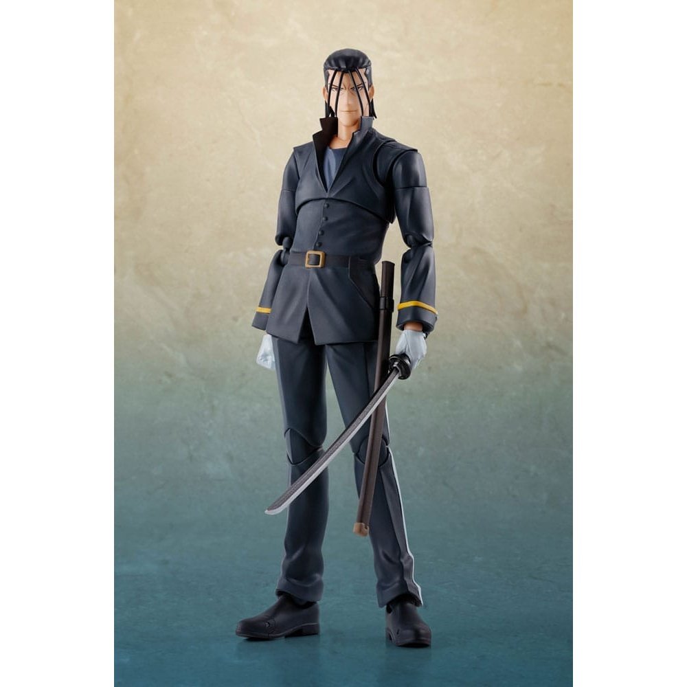Rurouni Kenshin: Meiji Swordsman Romantic Story S.H. Figuarts Action Figure Hajime Saito 17cm - Action Figures - Bandai Tamashii Nations - Hobby Figures UK