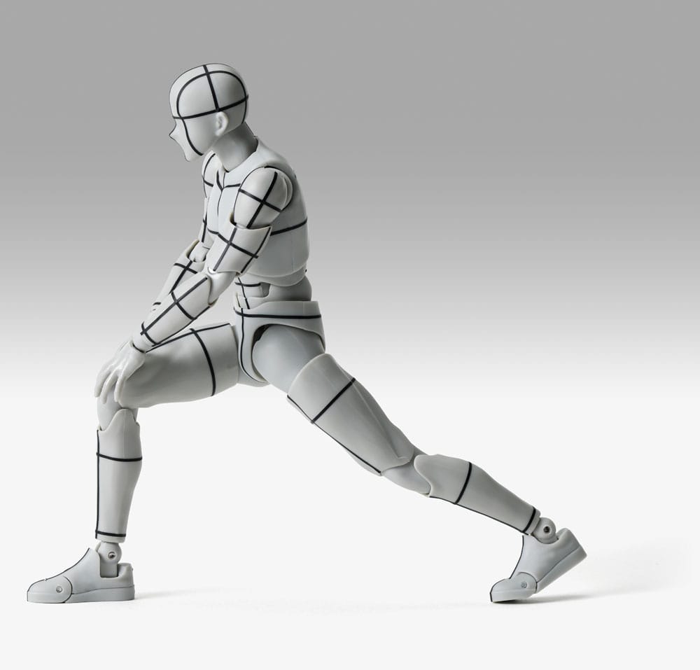 S.H.Figuarts Action Figure Body-Kun Sports Edition Wire Frame (Gray Color Ver.) 15cm - Action Figures - Bandai Tamashii Nations - Hobby Figures UK