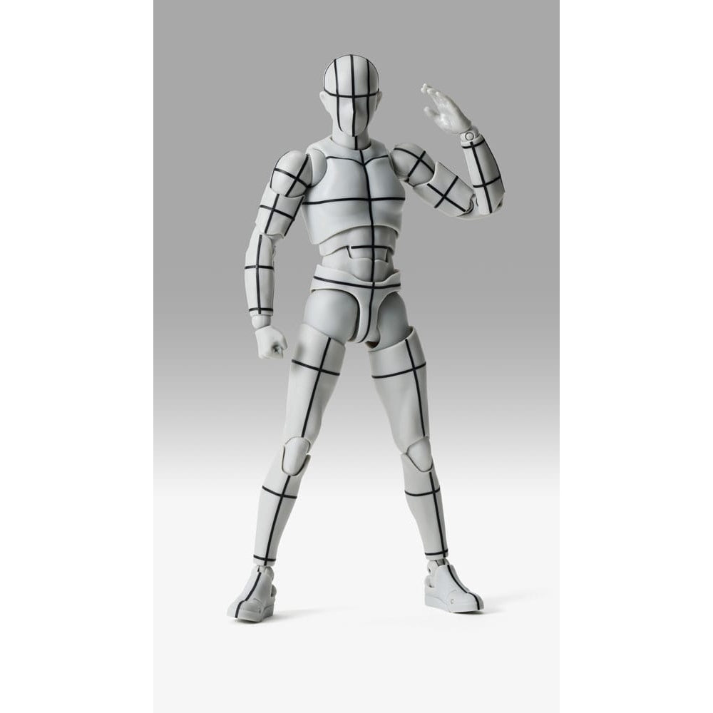 S.H.Figuarts Action Figure Body-Kun Sports Edition Wire Frame (Gray Color Ver.) 15cm - Action Figures - Bandai Tamashii Nations - Hobby Figures UK