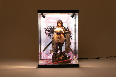 SHINSAI Acrylic Display Case with Lighting Inbina Rasethuhime Saki M Edition 39cm - Scale Statue - SHINSAI - Hobby Figures UK