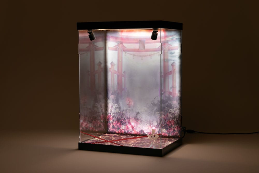 SHINSAI Acrylic Display Case with Lighting Inbina Rasethuhime Saki M Edition 39cm - Scale Statue - SHINSAI - Hobby Figures UK