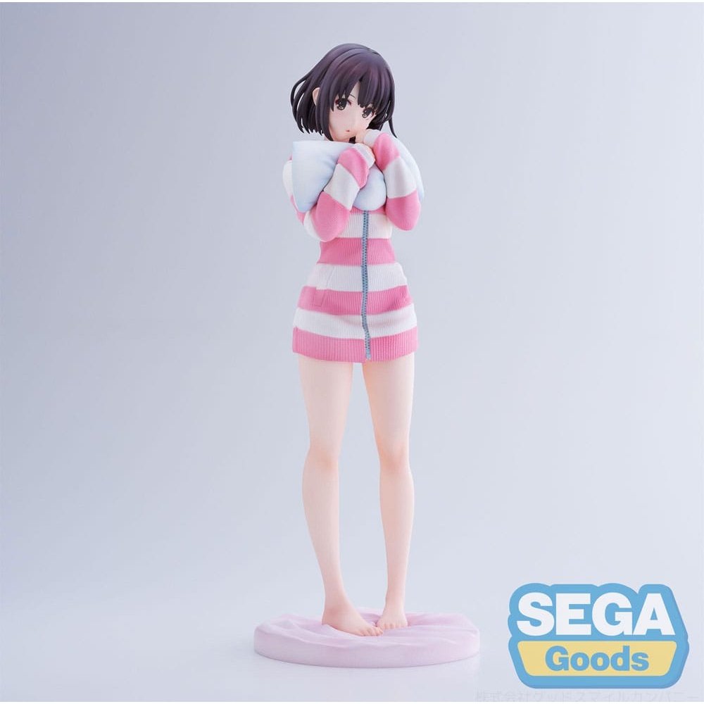 Saekano the Movie: Finale Luminasta PVC Statue Megumi Kato Pajamas Ver. 22cm - Scale Statue - Sega - Hobby Figures UK