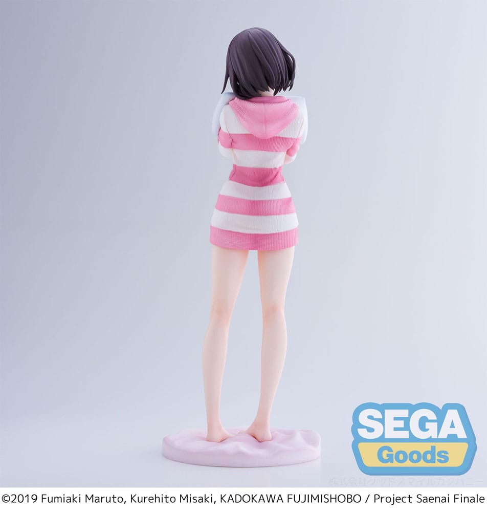 Saekano the Movie: Finale Luminasta PVC Statue Megumi Kato Pajamas Ver. 22cm - Scale Statue - Sega - Hobby Figures UK