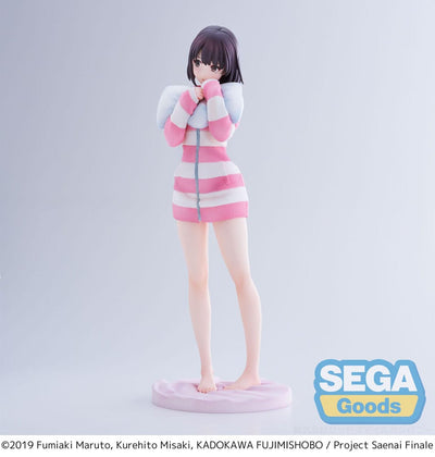 Saekano the Movie: Finale Luminasta PVC Statue Megumi Kato Pajamas Ver. 22cm - Scale Statue - Sega - Hobby Figures UK