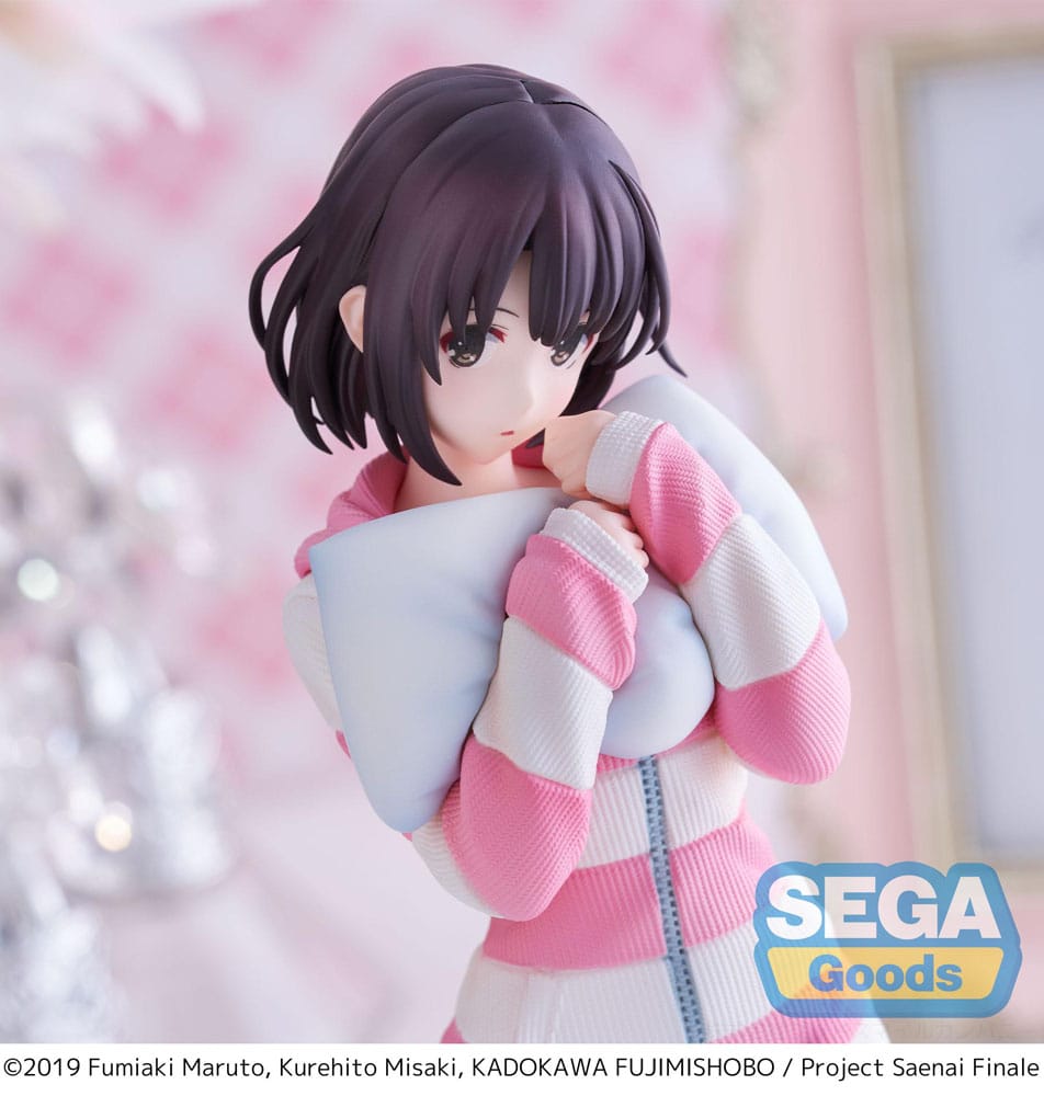 Saekano the Movie: Finale Luminasta PVC Statue Megumi Kato Pajamas Ver. 22cm - Scale Statue - Sega - Hobby Figures UK